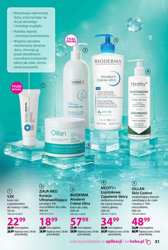 Hebe - gazetka promocyjna Katalog od czwartku 19.03 do piątku 17.04 - strona 31
