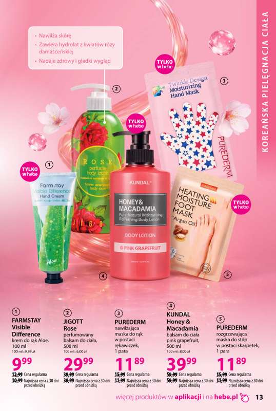 Hebe - gazetka promocyjna Katalog od czwartku 19.03 do piątku 17.04 - strona 13