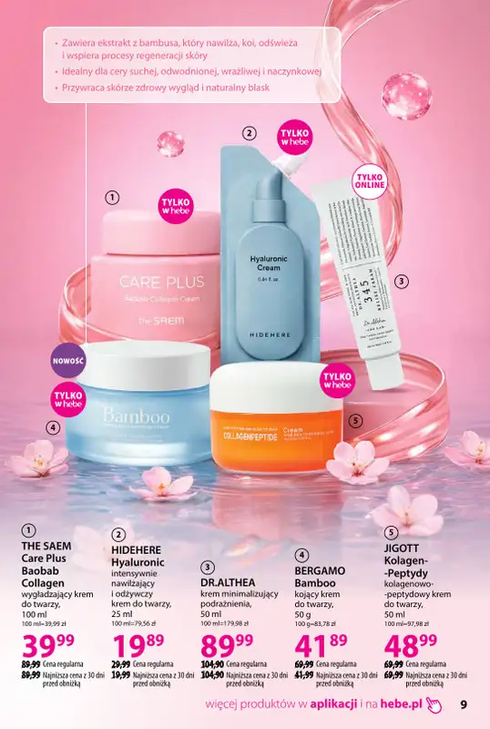 Hebe - gazetka promocyjna Katalog od czwartku 19.03 do piątku 17.04 - strona 9