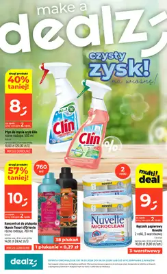 Dealz - gazetka promocyjna Katalog CZYSTY ZYSK od czwartku 19.03 do środy 08.04