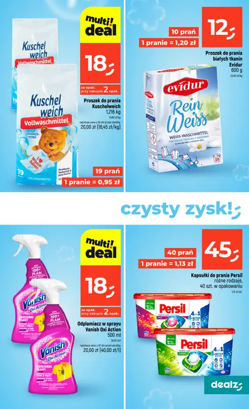 Dealz - gazetka promocyjna Katalog CZYSTY ZYSK od czwartku 19.03 do środy 08.04 - strona 13