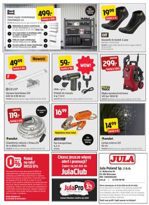 Jula - gazetka promocyjna Gazetka od czwartku 19.03 do środy 08.04 - strona 8