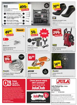 Jula - gazetka promocyjna Gazetka od czwartku 19.03 do środy 08.04 - strona 8