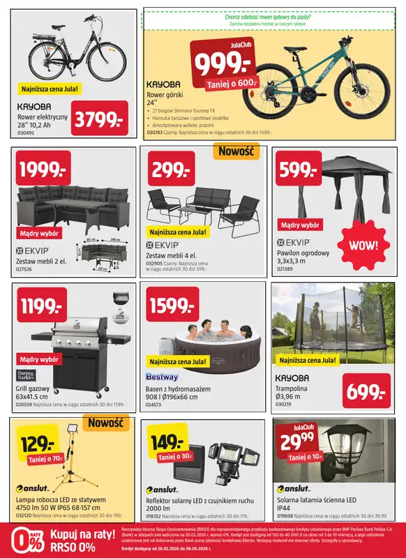 Jula - gazetka promocyjna Gazetka od czwartku 19.03 do środy 08.04 - strona 7