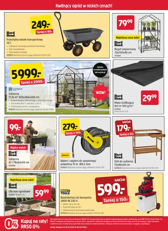 Jula - gazetka promocyjna Gazetka od czwartku 19.03 do środy 08.04 - strona 2