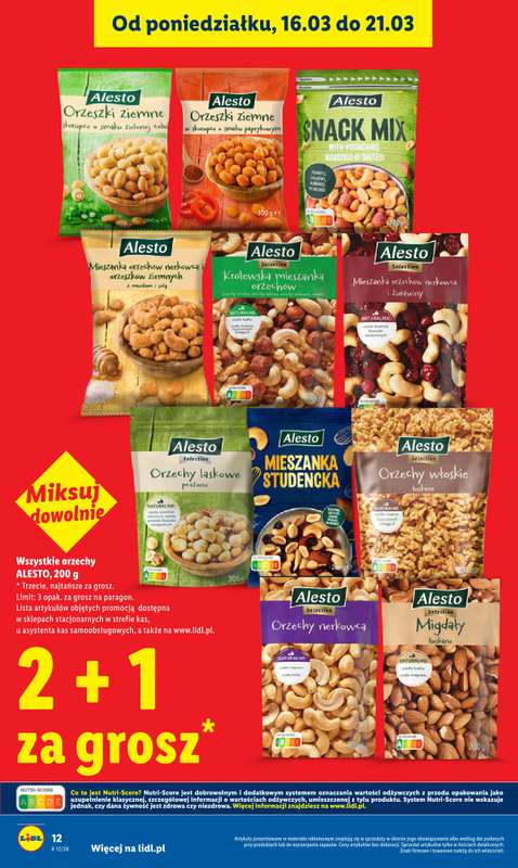 Lidl - gazetka promocyjna Oferta od czwartku od czwartku 19.03 do soboty 21.03 - strona 12