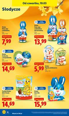 Lidl - gazetka promocyjna Oferta od czwartku od czwartku 19.03 do soboty 21.03 - strona 38