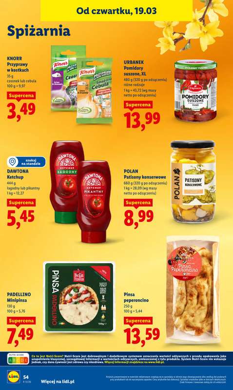 Lidl - gazetka promocyjna Oferta od czwartku od czwartku 19.03 do soboty 21.03 - strona 56