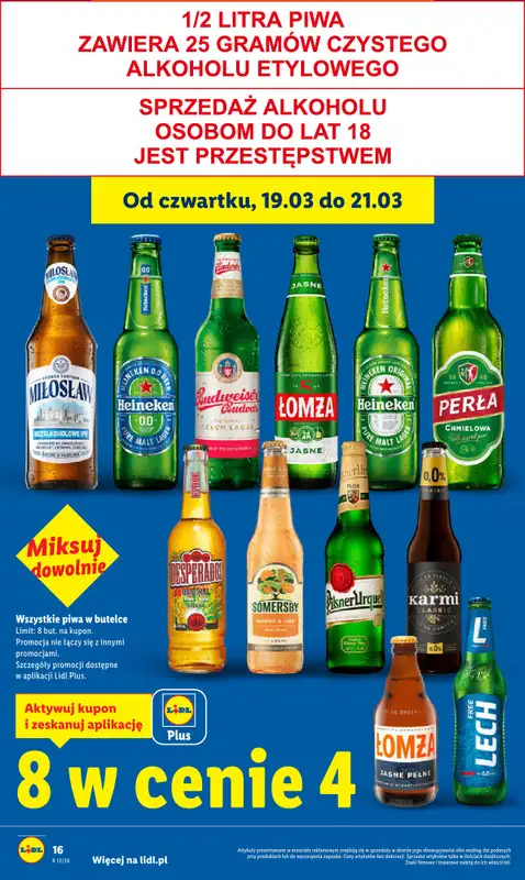Lidl - gazetka promocyjna Oferta od czwartku od czwartku 19.03 do soboty 21.03 - strona 16
