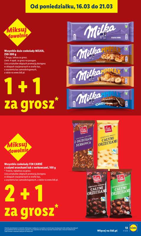 Lidl - gazetka promocyjna Oferta od czwartku od czwartku 19.03 do soboty 21.03 - strona 13