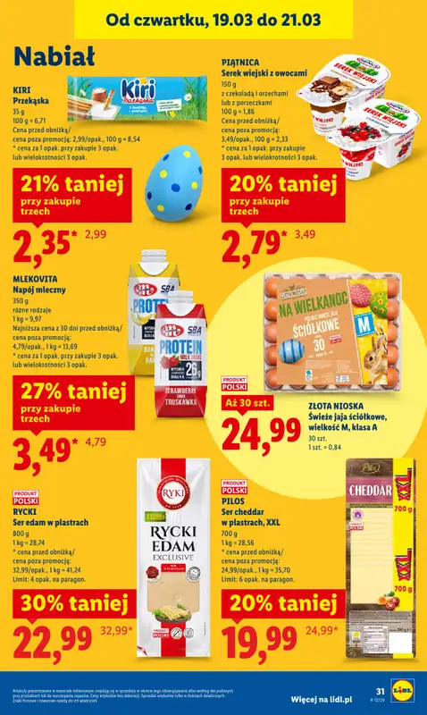 Lidl - gazetka promocyjna Oferta od czwartku od czwartku 19.03 do soboty 21.03 - strona 33