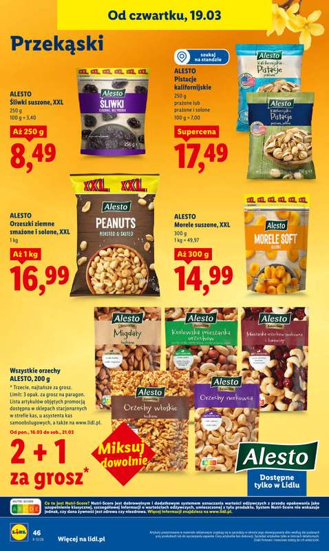 Lidl - gazetka promocyjna Oferta od czwartku od czwartku 19.03 do soboty 21.03 - strona 48