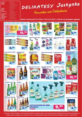 Delikatesy Justynka - gazetka promocyjna Plakaty promocyjne od czwartku 19.03 do środy 25.03 - strona 4