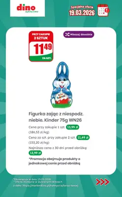 Dino - gazetka promocyjna Specjalna oferta na 19.03.2026 - promocje spoza gazetki od czwartku 19.03 do czwartku 19.03 - strona 6