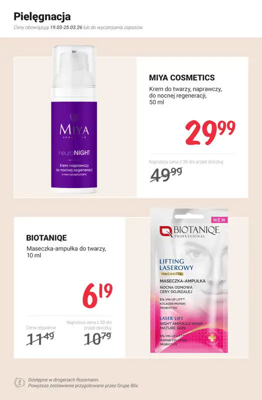 Rossmann - gazetka promocyjna MEGA promocje z nowej gazetki od czwartku 19.03 do środy 25.03 - strona 7