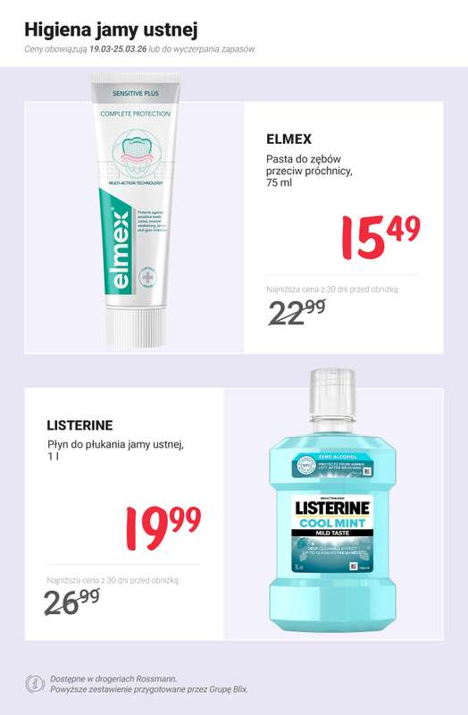 Rossmann - gazetka promocyjna MEGA promocje z nowej gazetki od czwartku 19.03 do środy 25.03 - strona 10