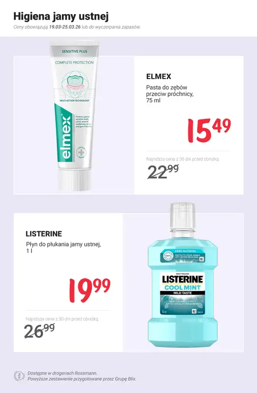 Rossmann - gazetka promocyjna MEGA promocje z nowej gazetki od czwartku 19.03 do środy 25.03 - strona 10