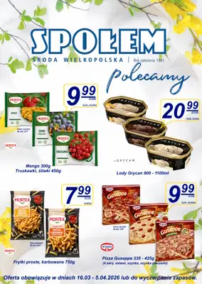 Społem - Blisko i Korzystnie - gazetka promocyjna Gazetka PSS Środa Wielkopolska od czwartku 19.03 do niedzieli 05.04 - strona 5