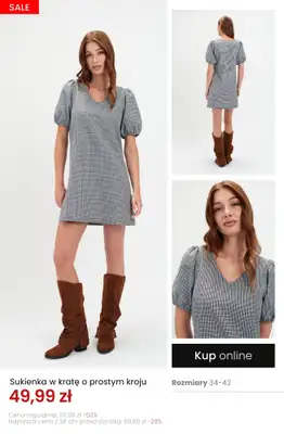 Top Secret - gazetka promocyjna Sukienki od 49,99 zł od piątku 20.03 do poniedziałku 30.03 - strona 8