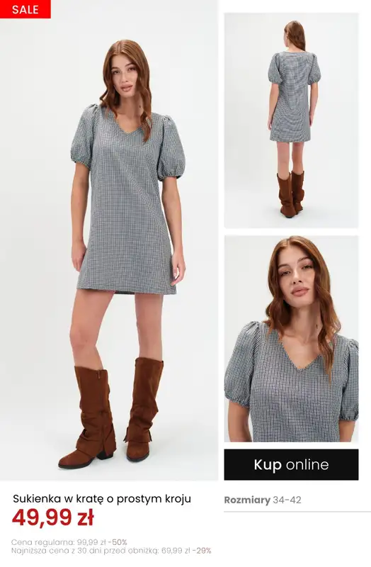 Top Secret - gazetka promocyjna Sukienki od 49,99 zł od piątku 20.03 do poniedziałku 30.03 - strona 8