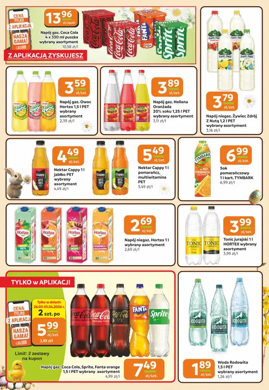 Społem Częstochowa - gazetka promocyjna Gazetka od czwartku 26.03 do wtorku 07.04 - strona 13