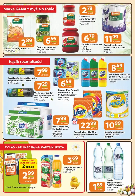 Społem Częstochowa - gazetka promocyjna Gazetka od czwartku 26.03 do wtorku 07.04 - strona 12