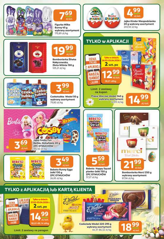 Społem Częstochowa - gazetka promocyjna Gazetka od czwartku 26.03 do wtorku 07.04 - strona 4