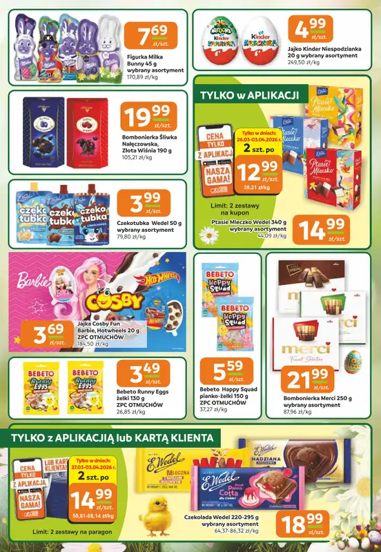 Społem Częstochowa - gazetka promocyjna Gazetka od czwartku 26.03 do wtorku 07.04 - strona 4