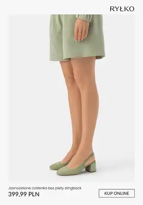 Ryłko - gazetka promocyjna Slingback damskie od czwartku 19.03  - strona 9