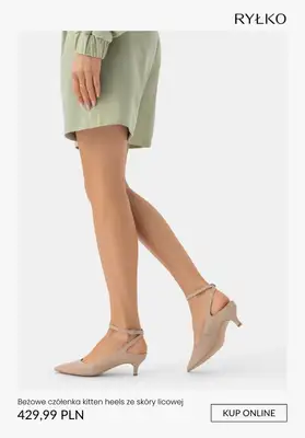 Ryłko - gazetka promocyjna Slingback damskie od czwartku 19.03  - strona 10