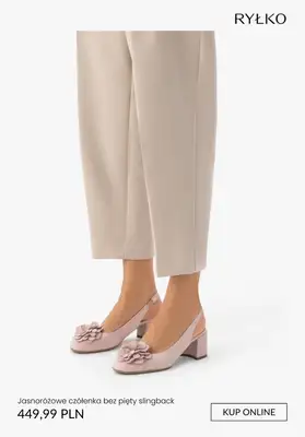 Ryłko - gazetka promocyjna Slingback damskie od czwartku 19.03  - strona 4