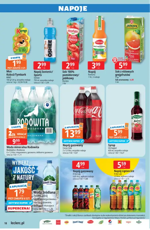 Leclerc - gazetka promocyjna Oferta E.Leclerc I Wielkanocne smaki od wtorku 24.03 do soboty 04.04 - strona 12