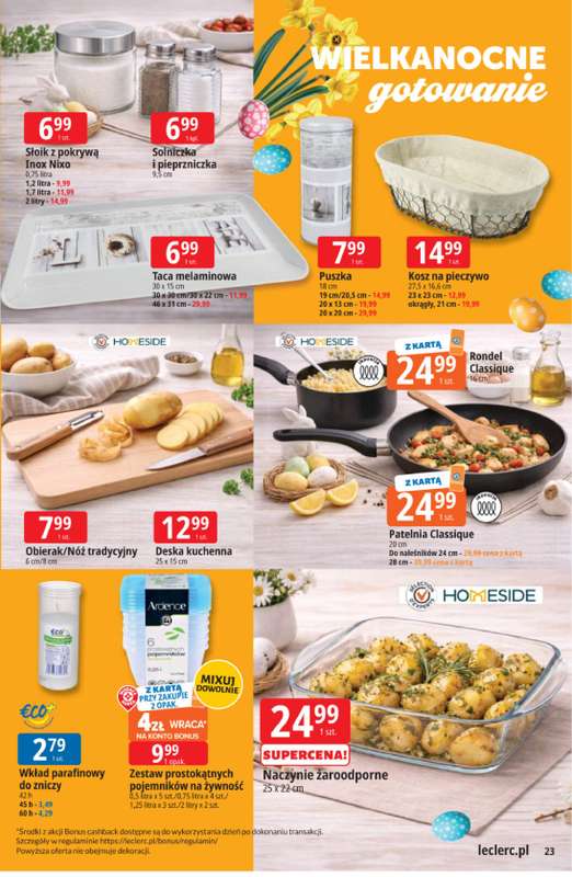 Leclerc - gazetka promocyjna Oferta E.Leclerc I Wielkanocne smaki od wtorku 24.03 do soboty 04.04 - strona 14