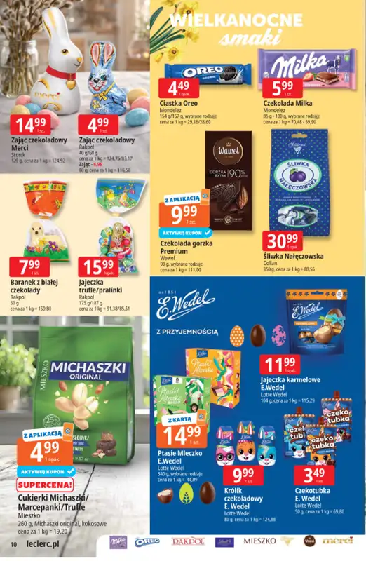 Leclerc - gazetka promocyjna Oferta E.Leclerc I Wielkanocne smaki od wtorku 24.03 do soboty 04.04 - strona 7
