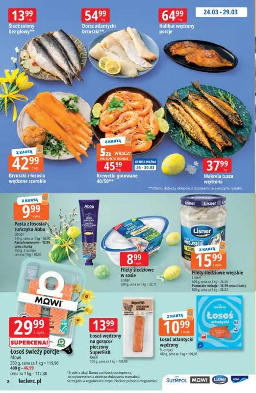 Leclerc - gazetka promocyjna Oferta E.Leclerc I Wielkanocne smaki od wtorku 24.03 do soboty 04.04 - strona 5