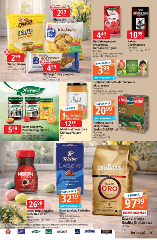 Leclerc - gazetka promocyjna Oferta E.Leclerc I Wielkanocne smaki od wtorku 24.03 do soboty 04.04 - strona 8