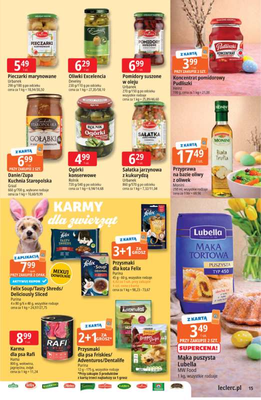 Leclerc - gazetka promocyjna Oferta E.Leclerc I Wielkanocne smaki od wtorku 24.03 do soboty 04.04 - strona 9