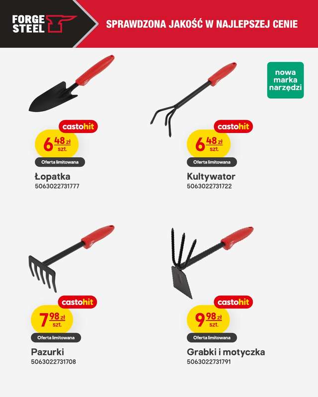 Castorama - gazetka promocyjna Ogród od środy 18.03 do poniedziałku 06.04 - strona 8