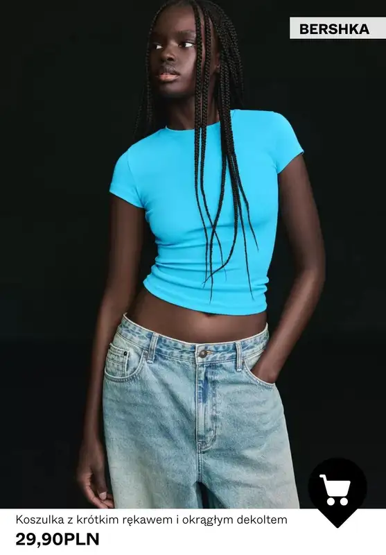 Bershka - gazetka promocyjna Koszulki damskie od 29,90 PLN od czwartku 19.03  - strona 9