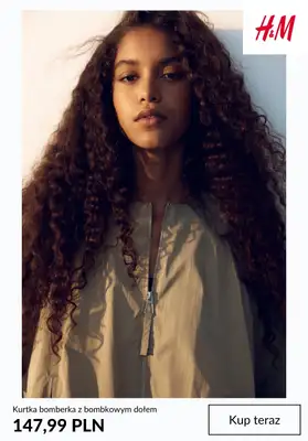 H&M - gazetka promocyjna Damskie kurtki bomberki od czwartku 19.03  - strona 8