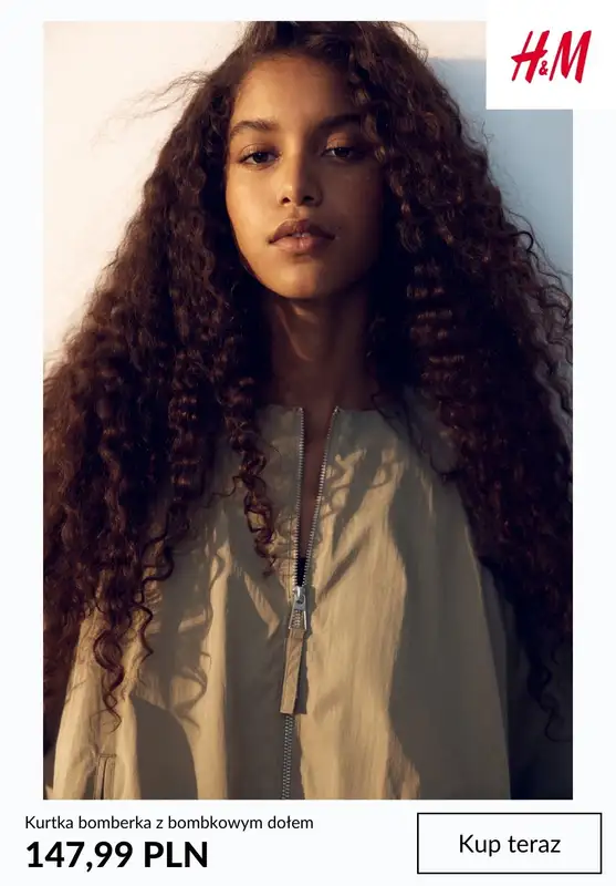 H&M - gazetka promocyjna Damskie kurtki bomberki od czwartku 19.03  - strona 8