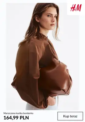 H&M - gazetka promocyjna Damskie kurtki bomberki od czwartku 19.03  - strona 10