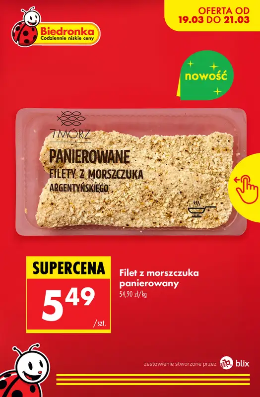 Biedronka - gazetka promocyjna Nowości w Biedronce! od czwartku 19.03 do soboty 21.03 - strona 7