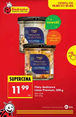 Biedronka - gazetka promocyjna Nowości w Biedronce! od czwartku 19.03 do soboty 21.03 - strona 8