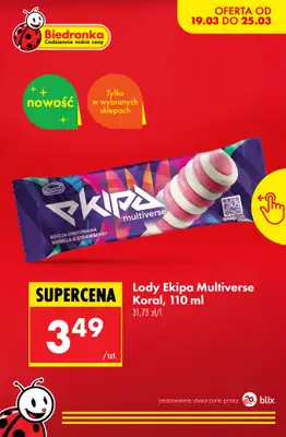 Biedronka - gazetka promocyjna Nowości w Biedronce! od czwartku 19.03 do soboty 21.03 - strona 6
