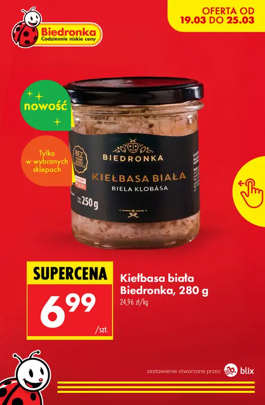 Biedronka - gazetka promocyjna Nowości w Biedronce! od czwartku 19.03 do soboty 21.03 - strona 9
