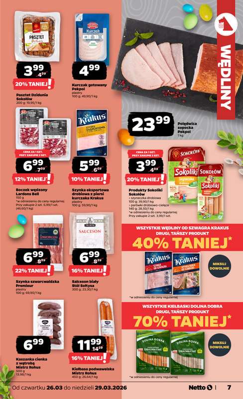 Netto - gazetka promocyjna Gazetka od czwartku 26.03 do niedzieli 29.03 - strona 7