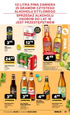 Netto - gazetka promocyjna Gazetka od czwartku 26.03 do niedzieli 29.03 - strona 21