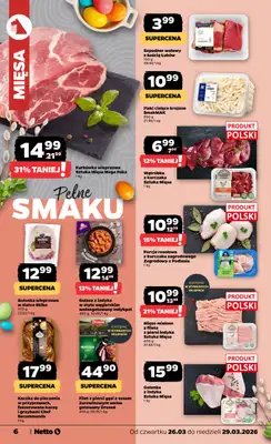 Netto - gazetka promocyjna Gazetka od czwartku 26.03 do niedzieli 29.03 - strona 6