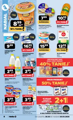 Netto - gazetka promocyjna Gazetka od czwartku 26.03 do niedzieli 29.03 - strona 8